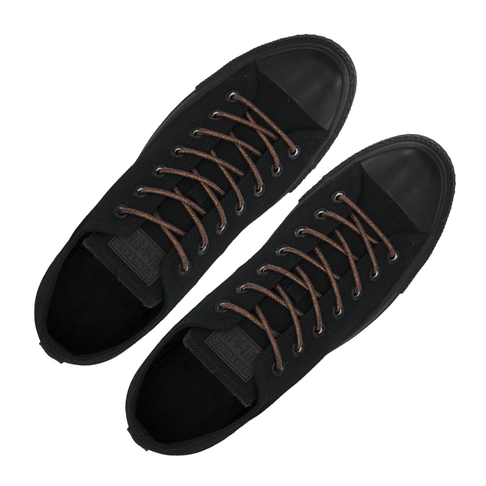 Glitter Shoelace - Brown 50cm Length 4mm Round