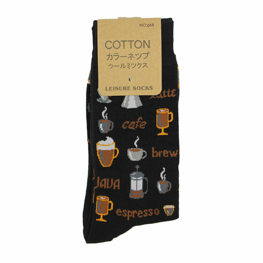 Coffee Lover Crew Socks