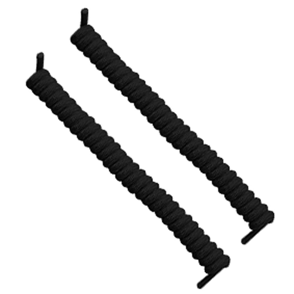 Black Curly Shoelace
