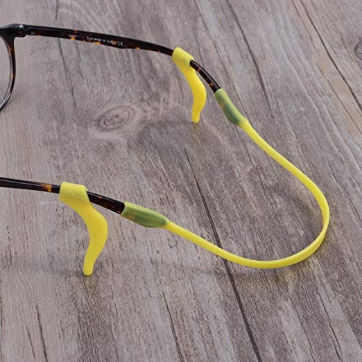 Kids Ear Hooks & Lanyard - Yellow