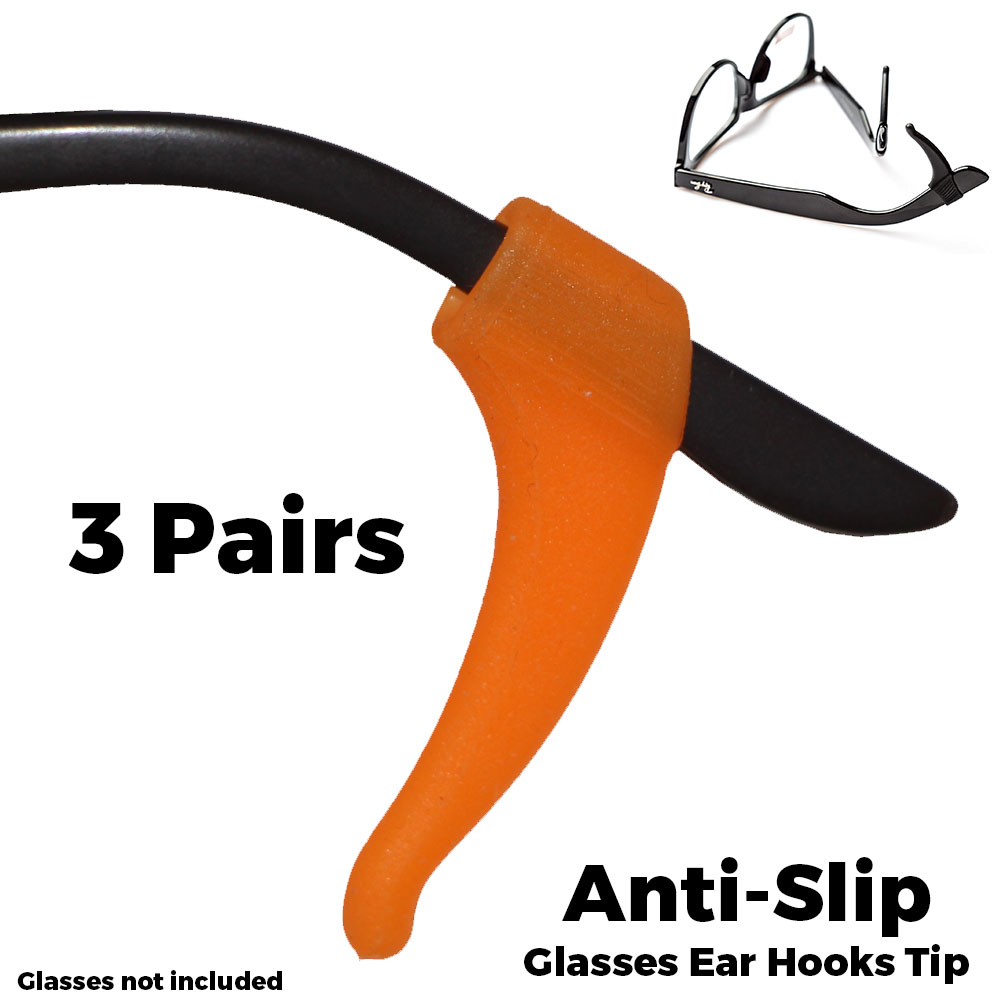 Glasses Ear Hooks - Orange