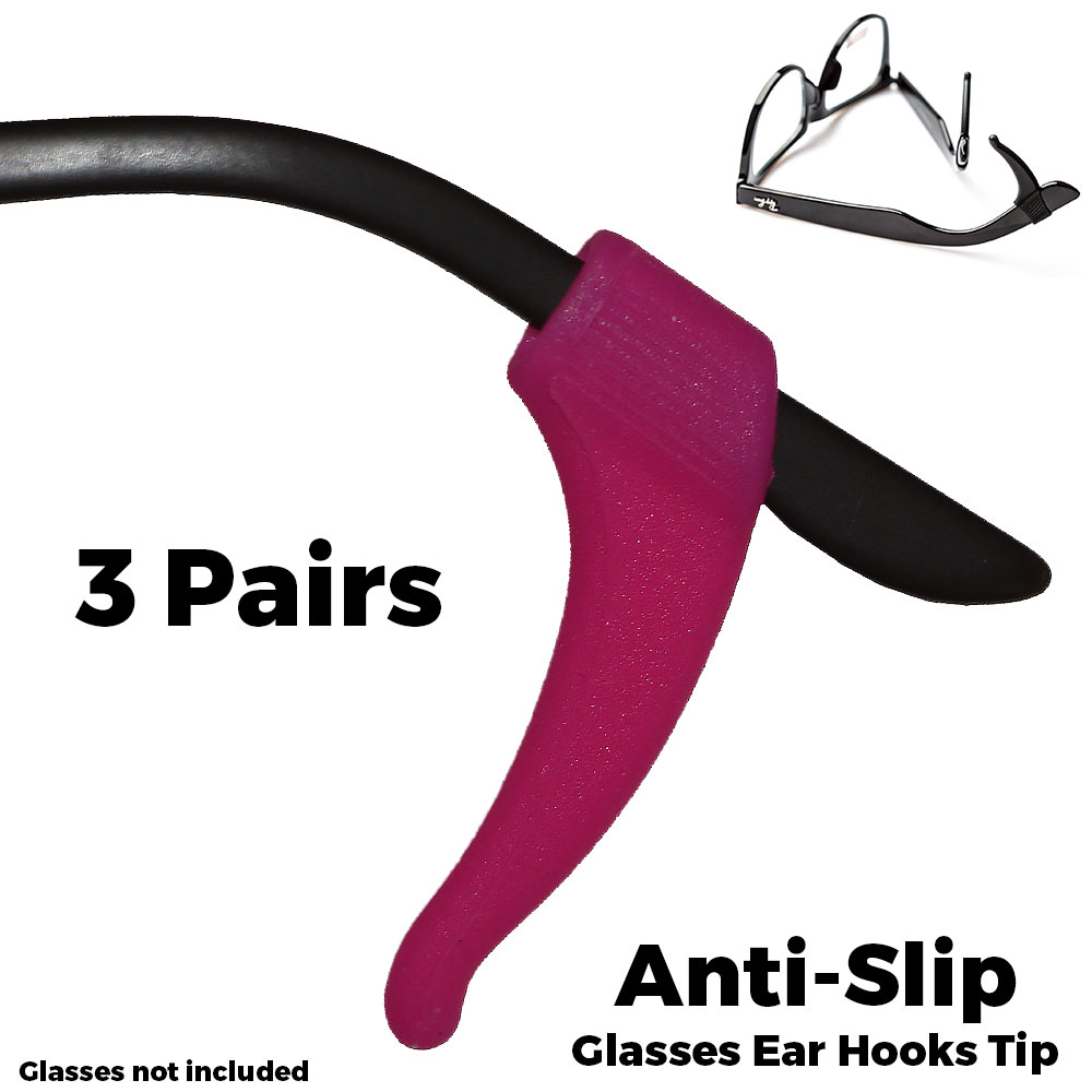 Glasses Ear Hooks - Pink