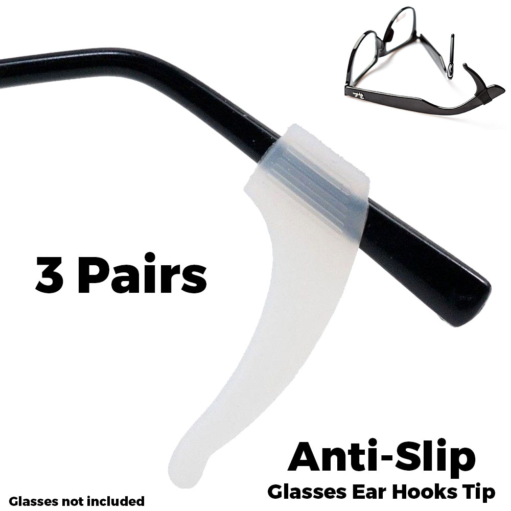Glasses Ear Hooks - White