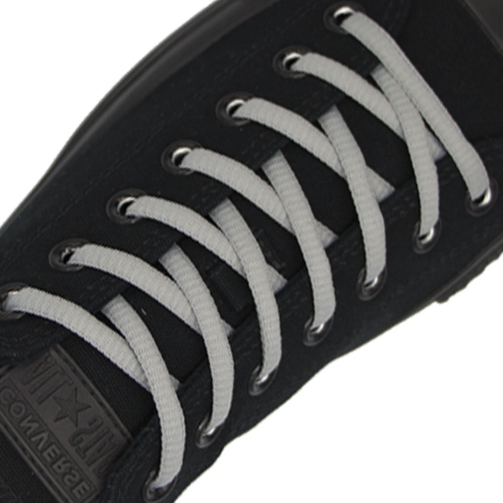 Oval Diameter Ø4mm | Grey | Sports Shoelace