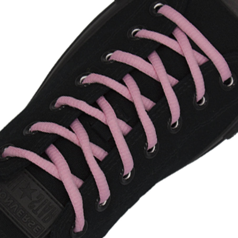 Oval Diameter Ø4mm | Light Pink | Sports Shoelace