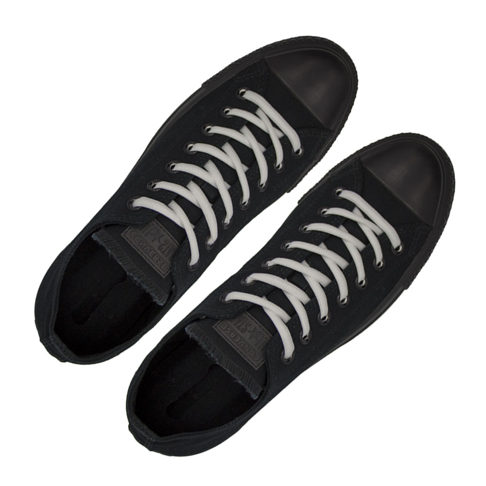 Oval Diameter Ø4mm | White | Length 80cm | Sports Shoelace