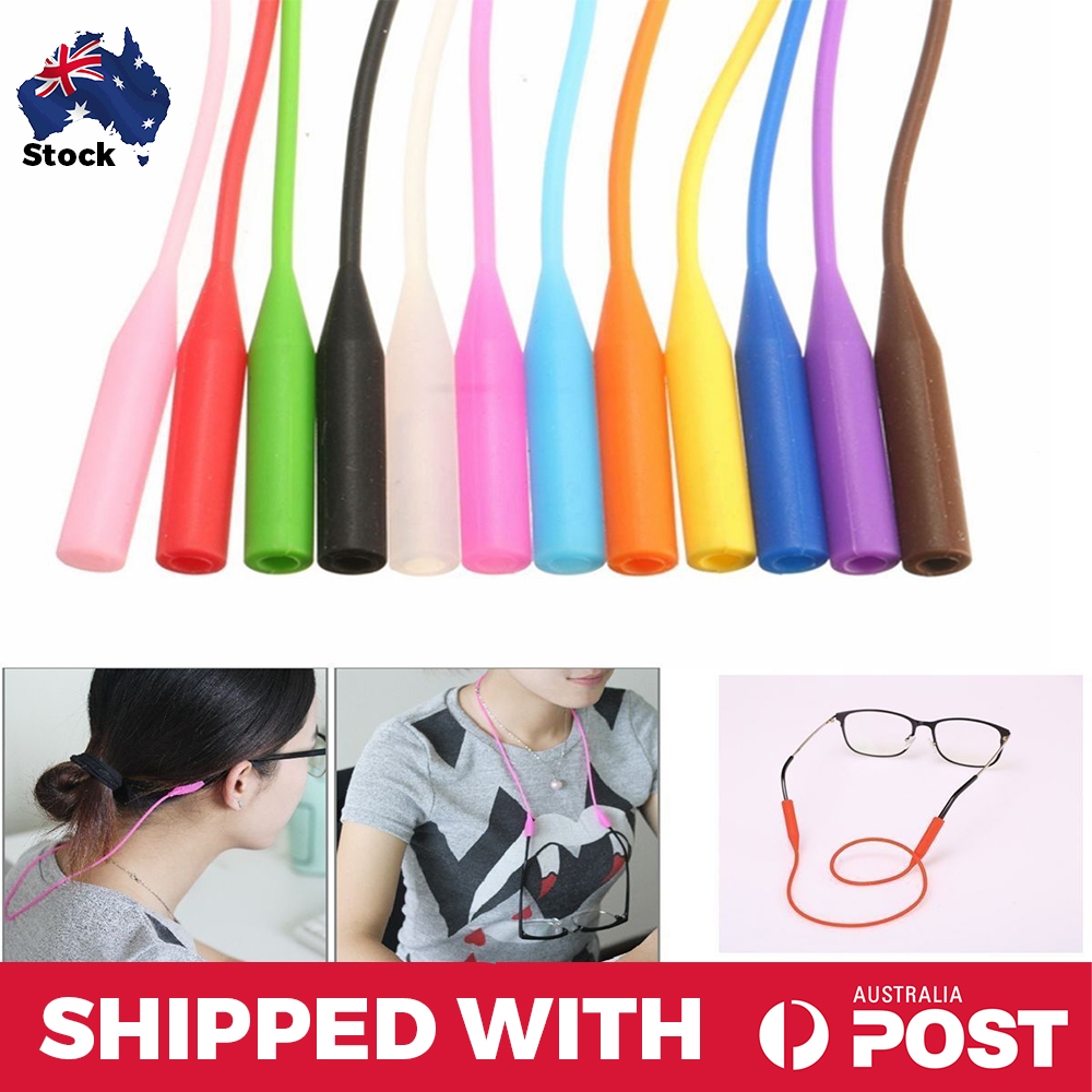 Silicone Glasses Strap Chain Lanyard